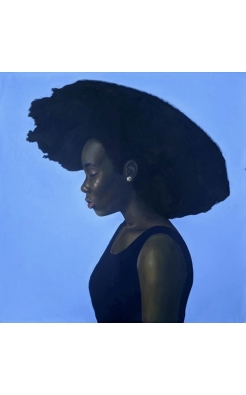 Oluwole Omofemi, Blue World, 2021 Oluwole Omofemi, Blue World, 2021