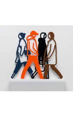 Julian Opie, Belgium 2, 2021 Julian Opie, Belgium 2, 2021