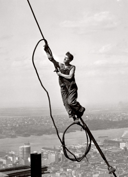 Lewis Hine, The Sky Boy Lewis Hine, The Sky Boy