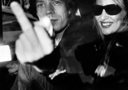Ron Galella, Mick Jagger and Jerry Hall Ron Galella, Mick Jagger and Jerry Hall