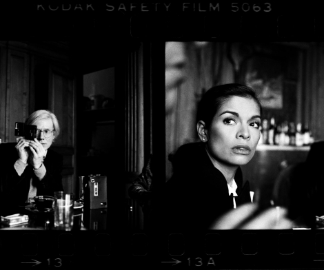 Harry Benson, Andy Warhol and Bianca Jagger, The Factory, N.Y.C., 1977 Harry Benson, Andy Warhol and Bianca Jagger, The Factory, N.Y.C., 1977