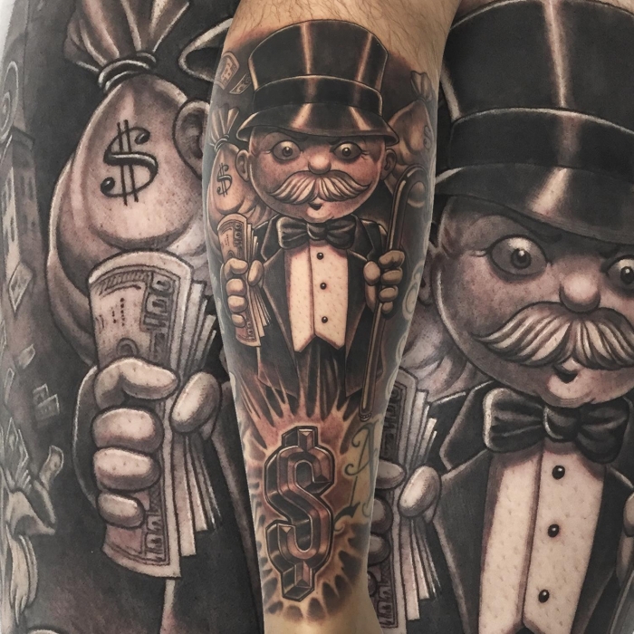 Mr Cartoon, Tattoo Mr Cartoon, Tattoo